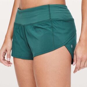 LULULEMON Speed Up Short in Green Jasper size 4